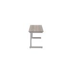 Jemini Single Rect Desk 1400 G/Oak