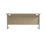 Jemini Single Rect Desk 1600 Maple