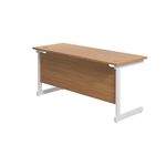 Jemini Single Rect Desk 1600 N/Oak