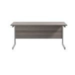 Jemini Single Rect Desk 1800 G/Oak