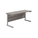 Jemini Single Rect Desk 1800 G/Oak