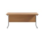 Jemini Single Rect Desk 1800 N/Oak