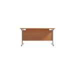 Jemini Rect Desk 1200 Beech/Silver