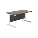 Jemini Rect Desk 1200 D/Wal/Wht