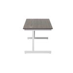 Jemini Rect Desk 1200 D/Wal/Wht
