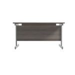 Jemini Single Rect Desk 1400 G/Oak