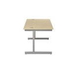 Jemini Single Rect Desk 1400 Maple
