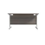 Jemini Single Rect Desk 1400 G/Oak
