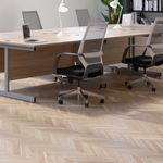 Jemini Single Rect Desk 1600 Maple