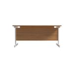 Jemini Single Rect Desk 1600 N/Oak