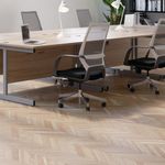 Jemini Single Rect Desk 1600 D/Wal