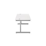 Jemini Single Rect Desk 1800 White