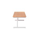 Jemini Single Rect Desk 1800 Beech