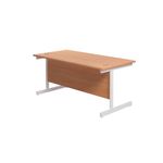 Jemini Single Rect Desk 1800 Beech
