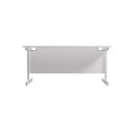 Jemini Single Rect Desk 1800 White