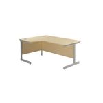 Jemini Rdl Lh Cantilever Desk Maple