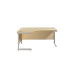 Jemini Rdl Lh Cantilever Desk Maple