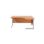 Jemini Rdl Rh Cantilever Desk Beech