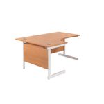 Jemini Rdl Lh Cantilever Desk Beech