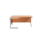 Jemini Rdl Lh Cantilever Desk Beech