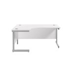 Jemini Rdl Lh Cantilever Desk White