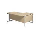 Jemini Rdl Lh Cantilever Desk Maple