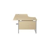 Jemini Rdl Lh Cantilever Desk Maple