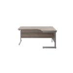 Jemini Rdl Rh Cantilever Desk G/Oak