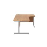 Jemini Rdl Rh Cantilever Desk N/Oak