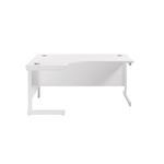 Jemini Rdl Lh Cantilever Desk White