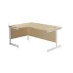 Jemini Rdl Lh Cantilever Desk Maple