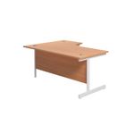 Jemini Rdl Rh Cantilever Desk Beech