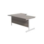 Jemini Rdl Rh Cantilever Desk G/Oak