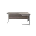 Jemini Rdl Rh Cantilever Desk G/Oak
