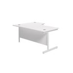 Jemini Rdl Rh Cantilever Desk White