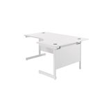 Jemini Rdl Rh Cantilever Desk White