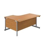 First Radial Rh Desk 1800 Noak/Slv