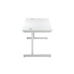 First Rect Desk 1200 White/White