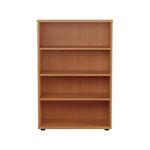 First 3 Shelf Wooden Bookcase Beech