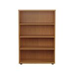 First 3 Shelf Wooden Bookcase Noak