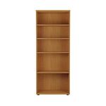 First 4 Shelf Wooden Bookcase Noak