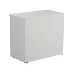 First 1 Shelf Wooden Bookcase White