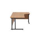 Jemini Du Rdl Rh Dsk 1800 Oak/Blk