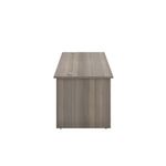Jemini Rect Panel End Desk Grey Oak