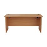 Jemini Rect Panel End Desk Beech