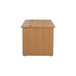Jemini Rect Panel End Desk Beech