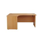 Jemini Rdl Lh Desk Panel Beech