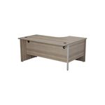 Jemini Rdl Lh Desk Panel Grey Oak