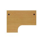 Jemini Rdl Lh Desk Panel Nova Oak