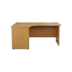 Jemini Rdl Lh Desk Panel Nova Oak
